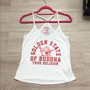True religion embellished tank top